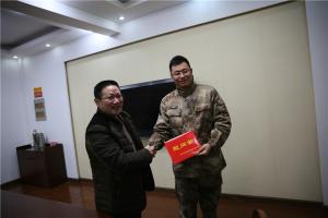 新春慰問送溫暖，共敘軍民魚水情