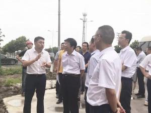 市委副書記、市長錢三雄一行考察織里童裝產(chǎn)業(yè)園區(qū)二期