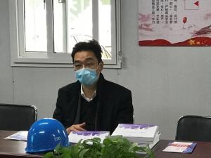 市建設(shè)局黨委書記、局長戴健赴房總集團(tuán)市北32#地塊視察復(fù)工復(fù)產(chǎn)安